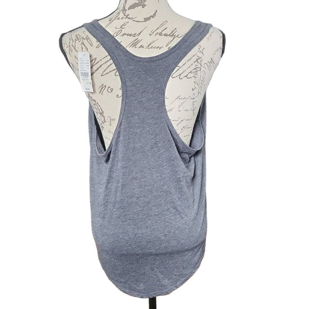 Volcom Women's Size XL Gray Teal Skull Racerback Tank - Picture 5 of 5